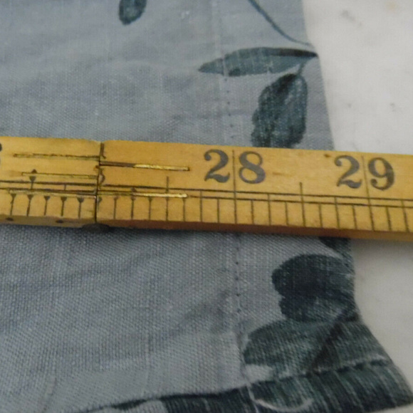 Womens~Cotton Studio~ Blue flower~long sleeve - Picture 4 of 8